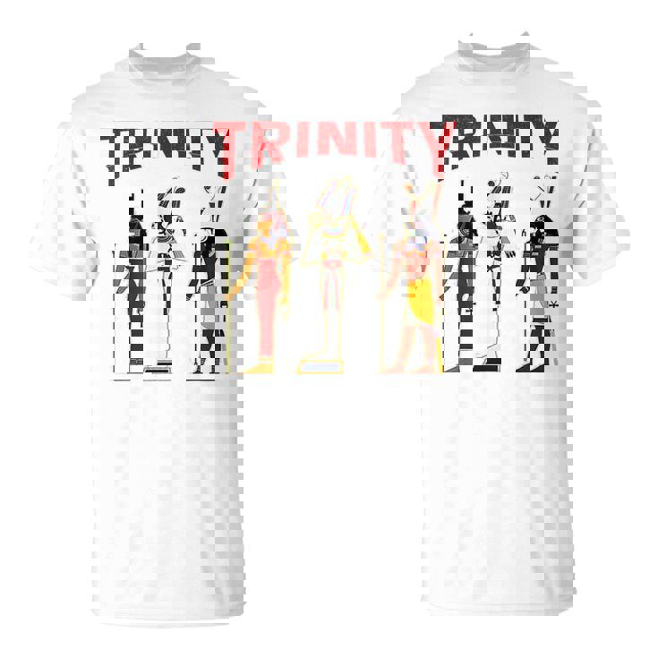 エジプト 神 エジプト トリニティ オシリス ホルス ケメティック Tシャツ