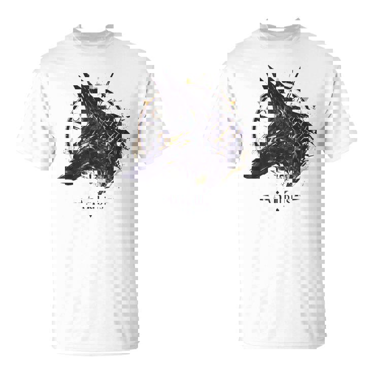 エジプト古代-面白いクールな神々 エジプトアヌビス Tシャツ