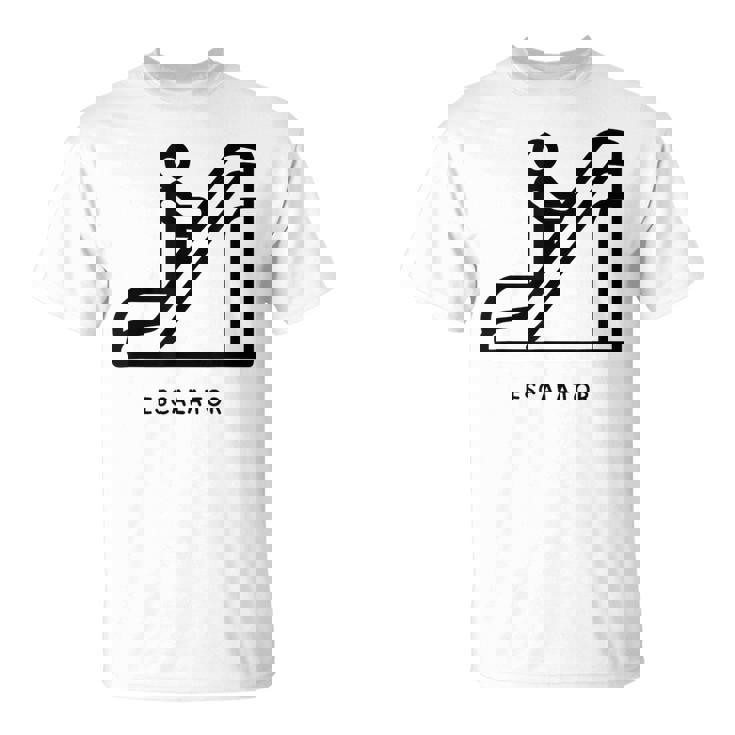 エスカレーター Tシャツ