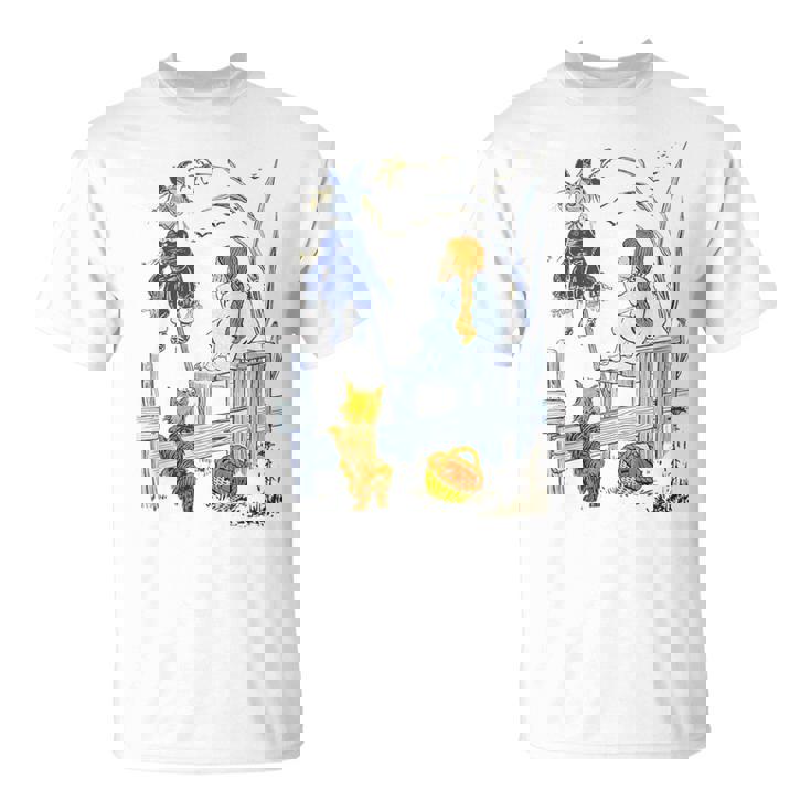 オズの土地 ギフト クラシック かかし トト オズの魔法使い ドロシーの魔法使い Tシャツ