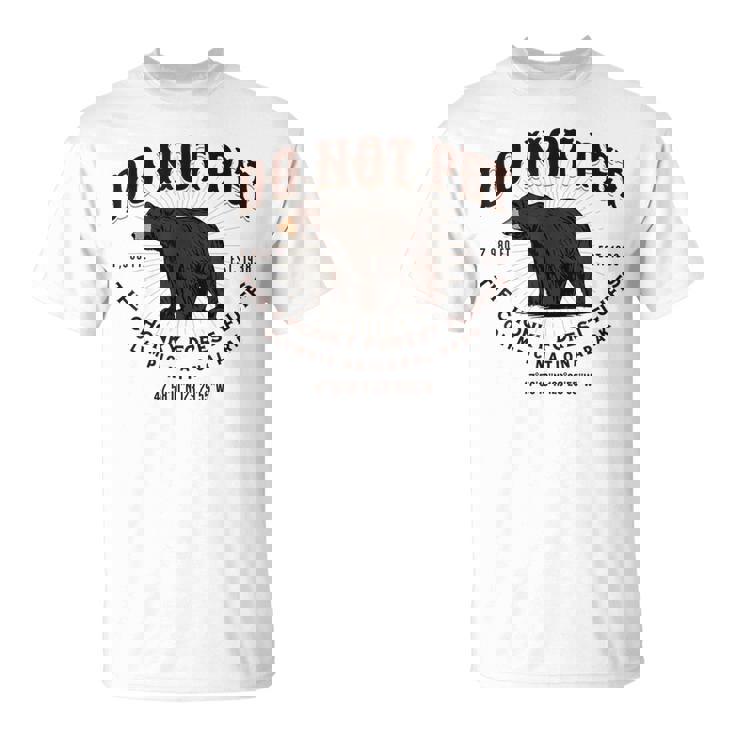 オリンピック国立公園 ワシントン ツキノワグマ Tシャツ