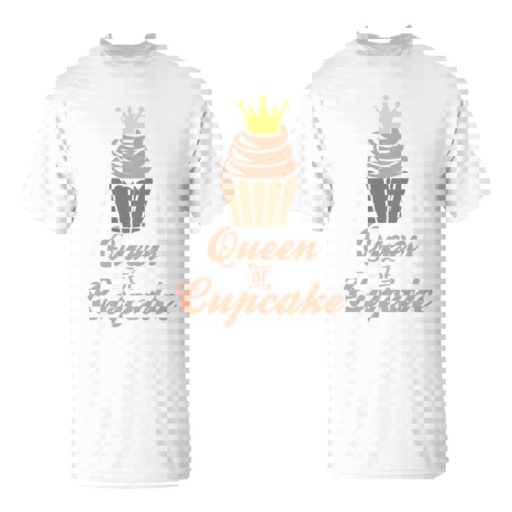 カップケーキの女王 長袖tシャツ Tシャツ