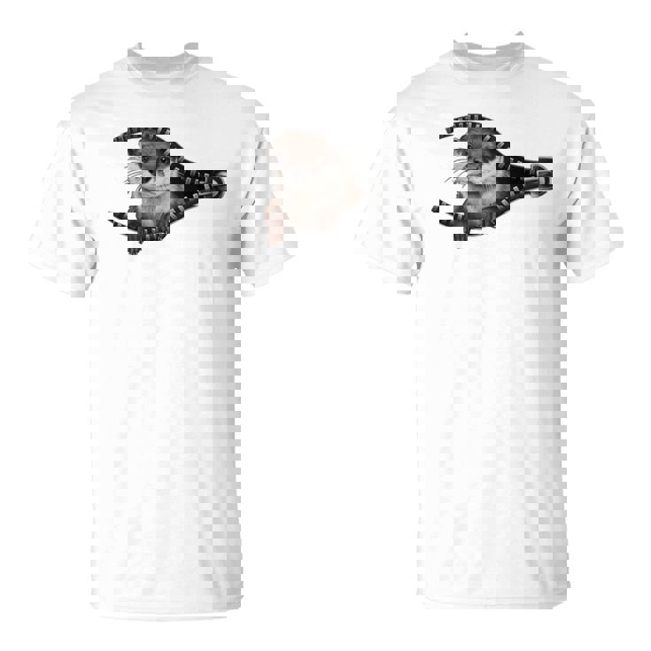 カワウソ 長袖tシャツ Tシャツ