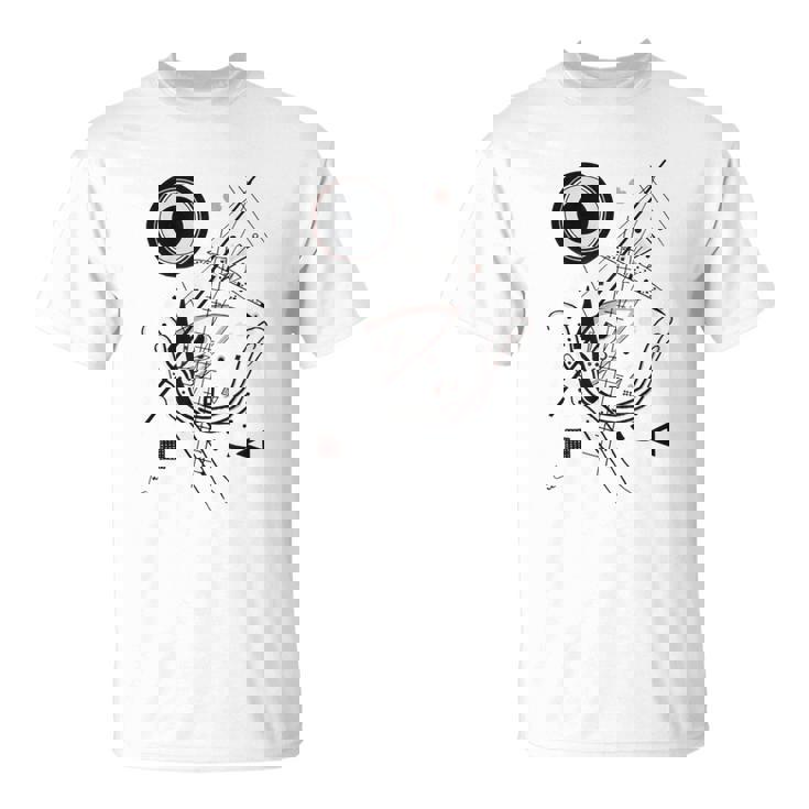 カンディンスキー ブルー、1922 年のアートワーク Tシャツ