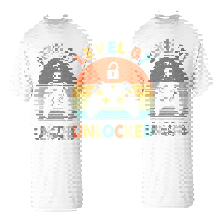 キッズ Level 7 Unlocked 7Th Birthday Gamer For Boys & Girl Tシャツ