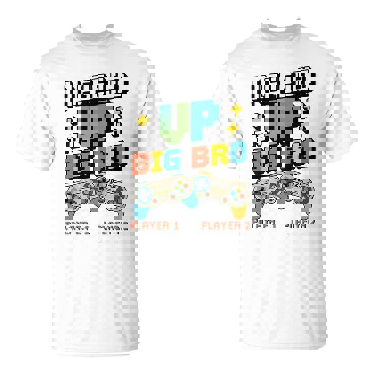 キッズ Leveled Up Big Bro 2025 ビッグブラザー幼児に昇格 Tシャツ