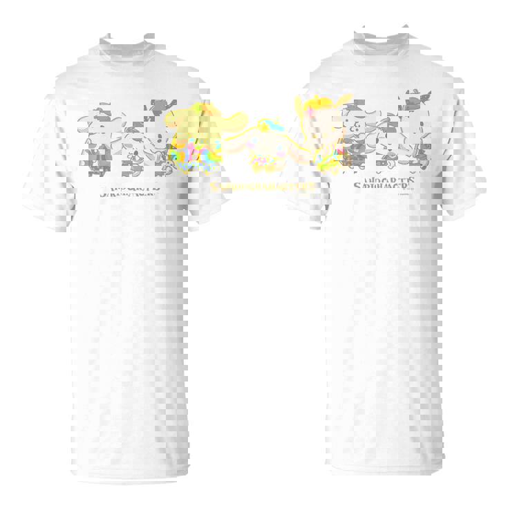 キッズ ポムポムプリン ポチャッコ シナモロール おはな Tシャツ