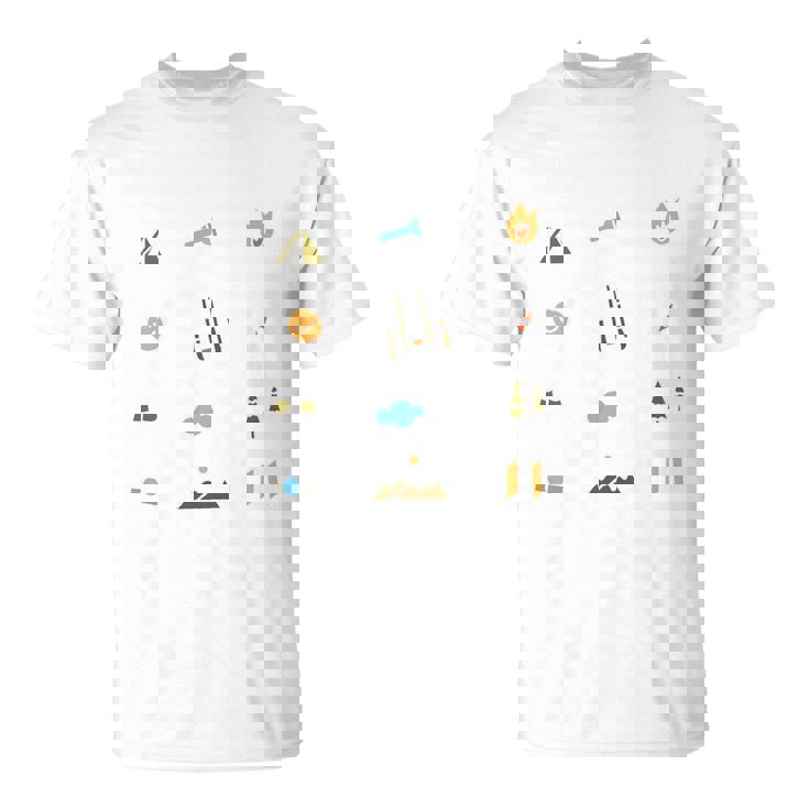 キャンプ 楽しい グループ キッズ ティーン 家族 マッチング 長袖tシャツ Tシャツ