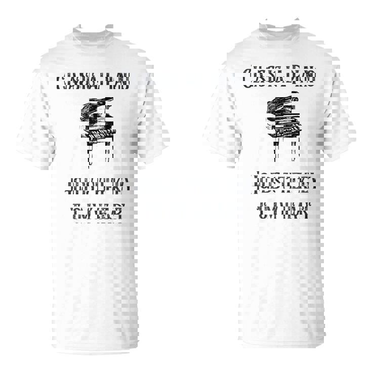 クラシックピアノ Tシャツ