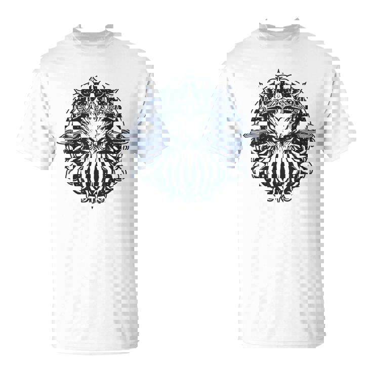 クラーケン クトゥルフ タコ Tシャツ