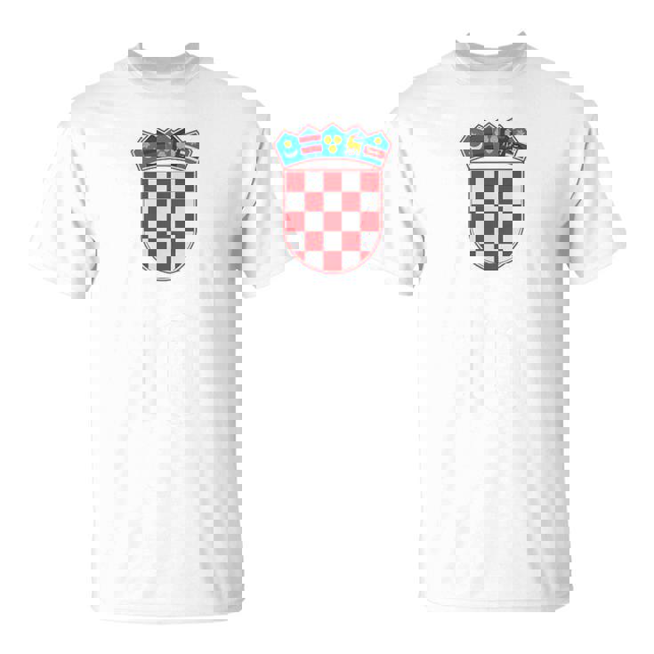 クロアチア ヴィンテージ クロアチア国旗tシャツ Tシャツ