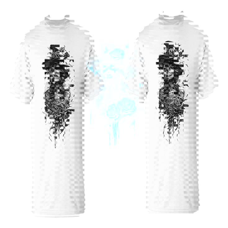 ゴシックガール ハロウィンコスチューム 魔女ゴス オカルトウィッカ Tシャツ