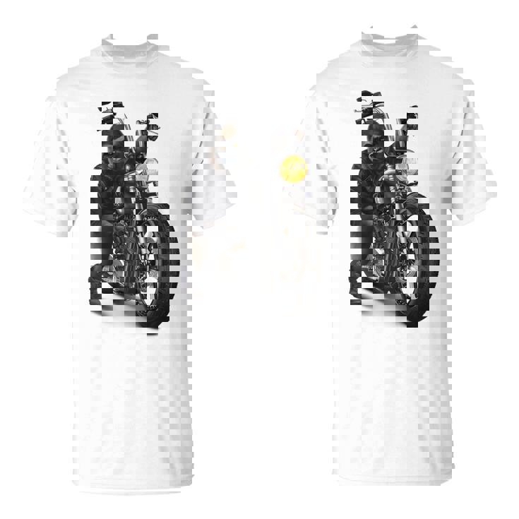 ゴリラ バイク バイカー Tシャツ