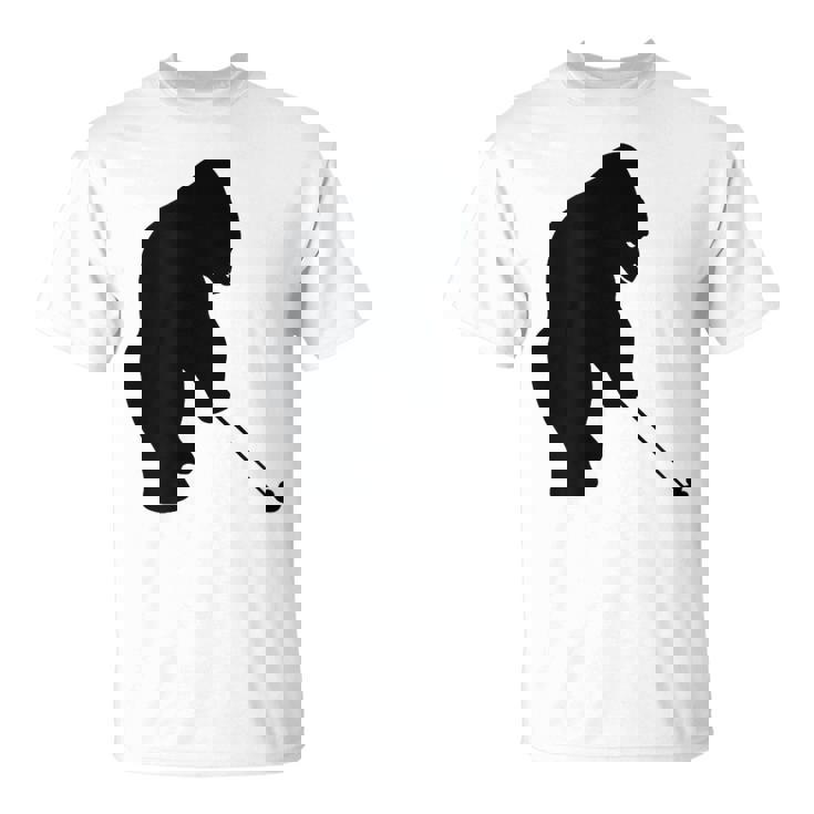 ゴリラゴルフシルエット Tシャツ