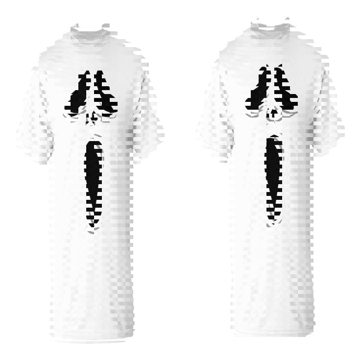 ゴーストスクリームフェイス ハロウィン ゴーストスクリームフェイス ハロウィン Tシャツ