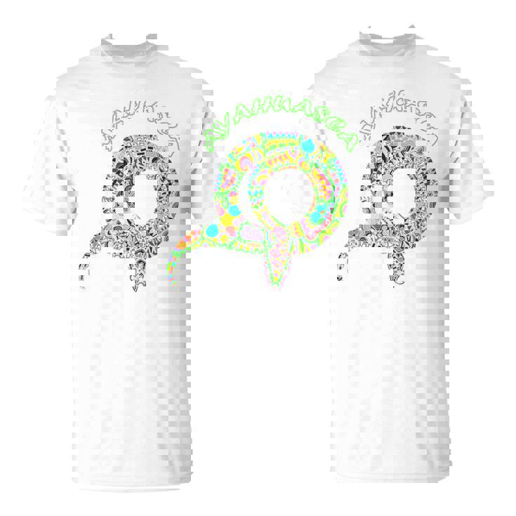 サイケデリック Dmt アヤワスカの蛇 スピリチュアルな神聖幾何学。 長袖tシャツ Tシャツ