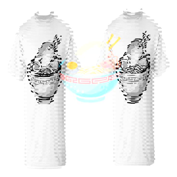 サカバンバスピス フィッシュミーム 和風ラーメン丼 Tシャツ