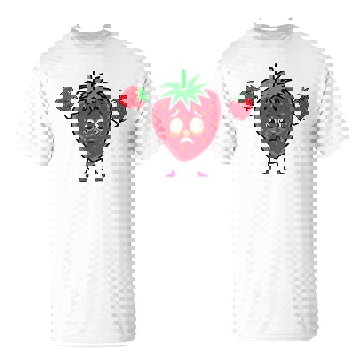 サマータイム いちご いちご 果実 果実 ガーデン Tシャツ