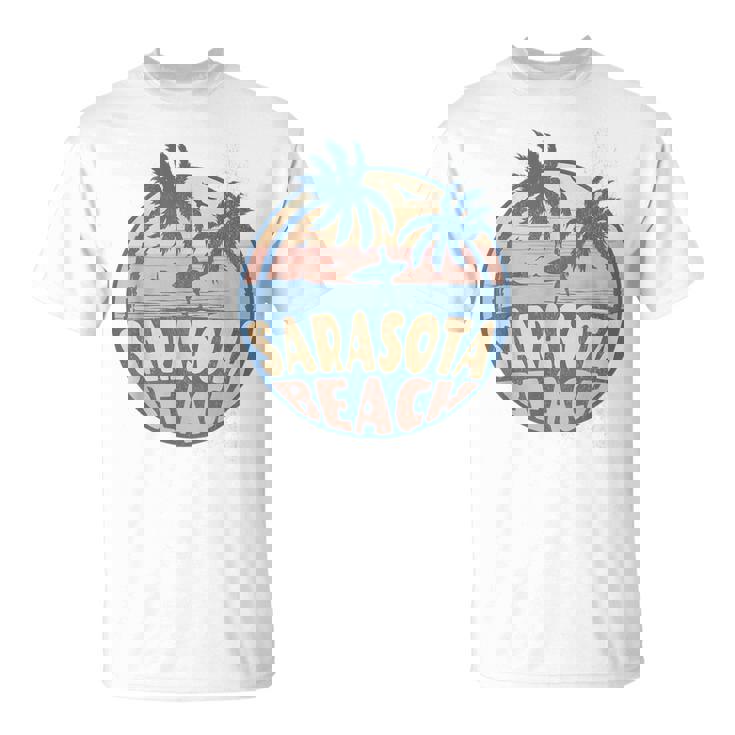 サラソタ フロリダ ビーチ サーフ 夏休み ヴィンテージ Tシャツ