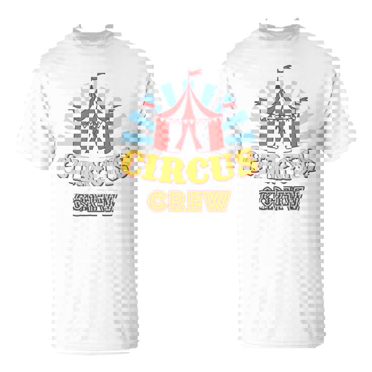 サーカスクルー–楽しいカラフルな大人&キッズグラフィックデザイン 長袖tシャツ Tシャツ