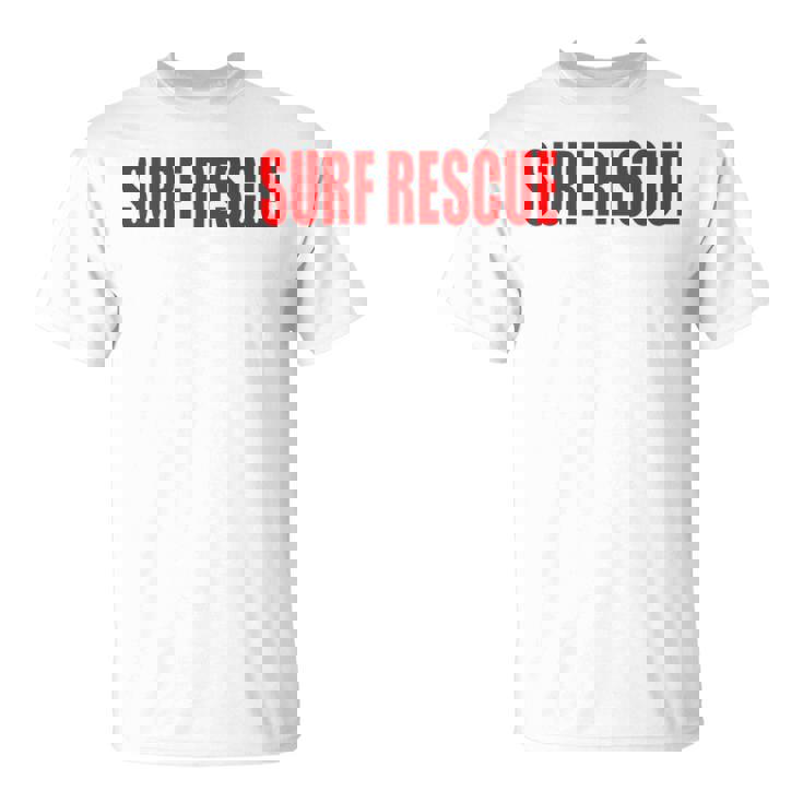 サーフレスキュービーチパトロールショアライフガード Tシャツ
