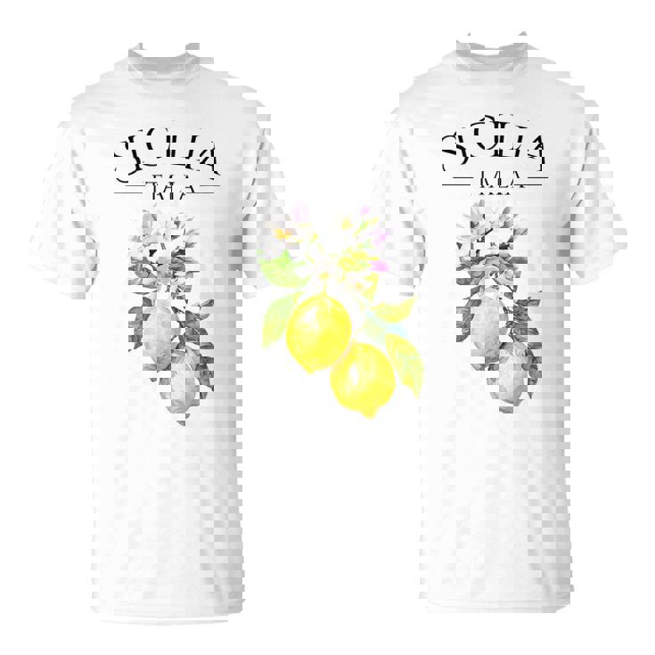 シチリア イタリア土産 イタリア レモン Tシャツ