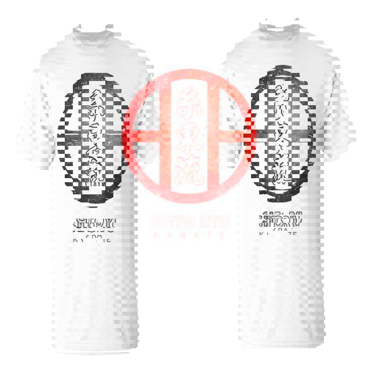 シトリュウ 空手、バックプリント Tシャツ