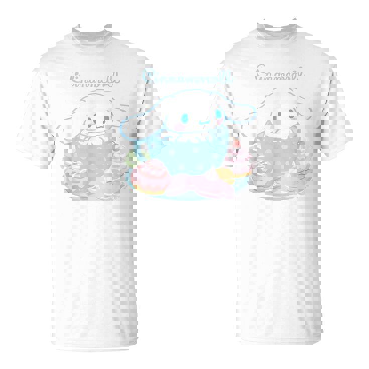 シナモロール ティーカップ ライトカラー Tシャツ