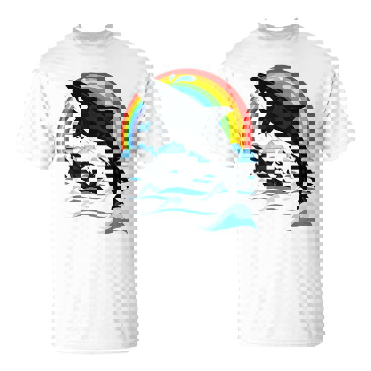 シャチ。シャチホエールウォッチング Tシャツ