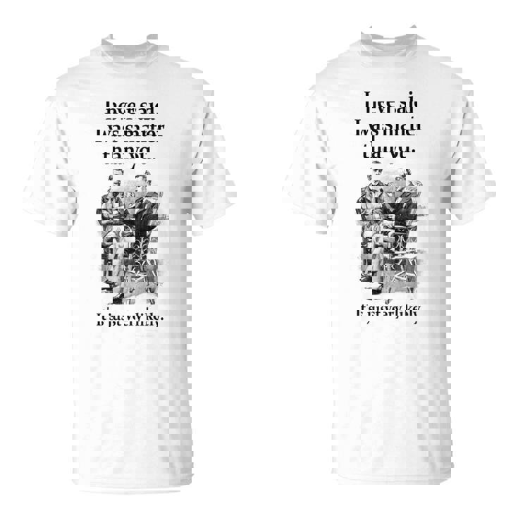 シャーロック・ホームズ I Neveraid I Wasmarter Tシャツ