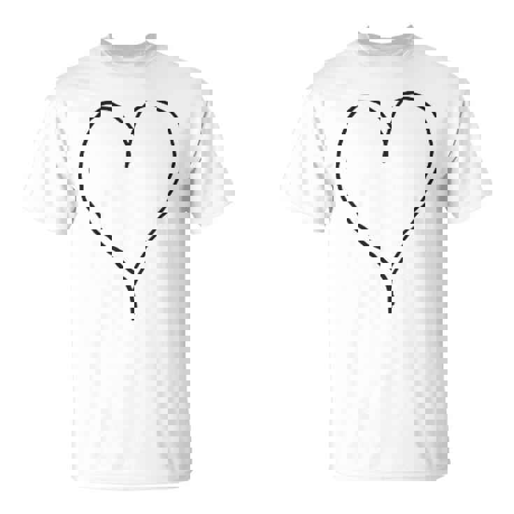 シンプル ハート Tシャツ