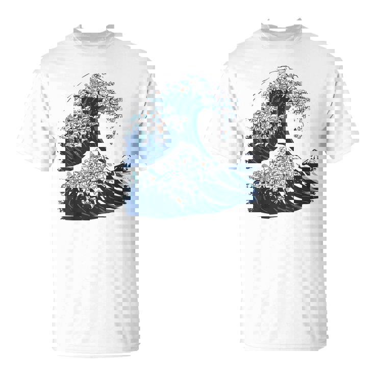 シーズーの偉大な波 Tシャツ