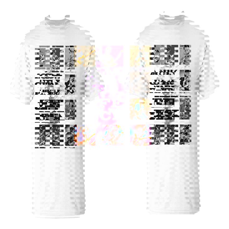 ジェフベック_005_Back Printed Tシャツ