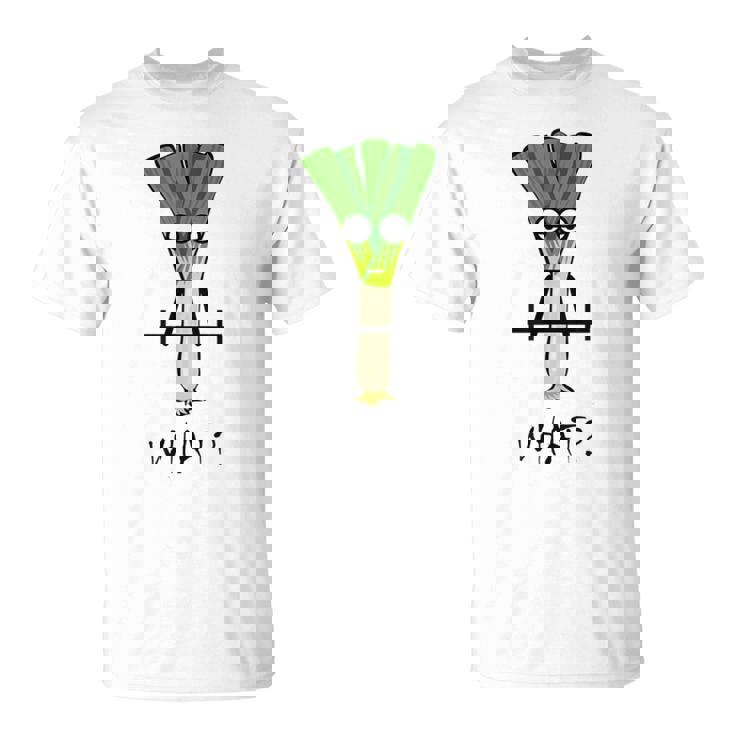 ジムでのトレーニングのための面白いネギフィットネスギフト Tシャツ