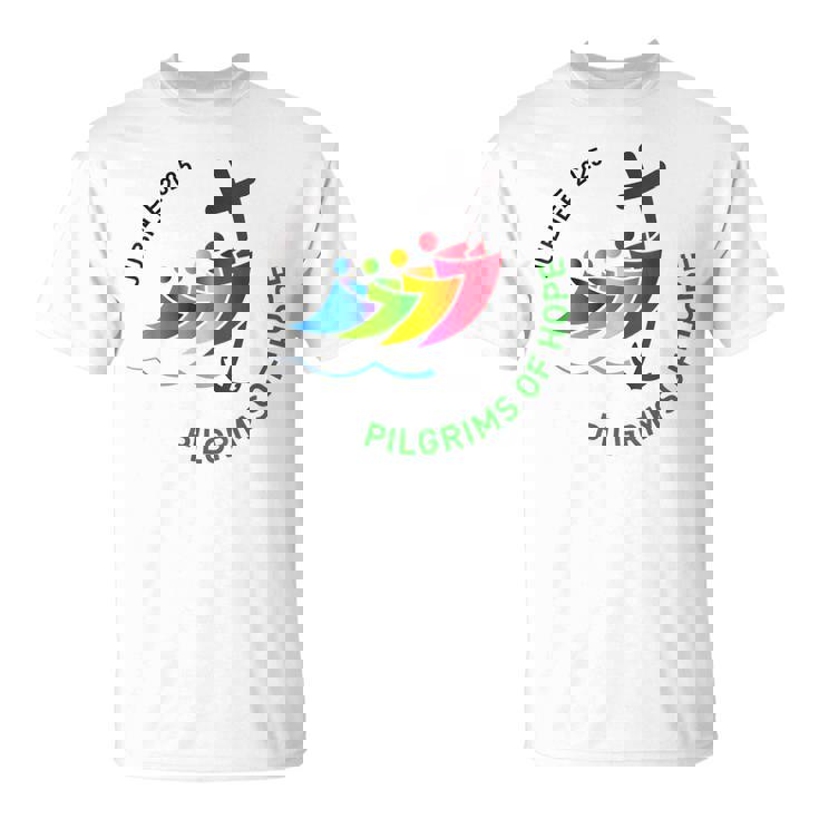 ジュビリー2025 信仰の旅への希望の巡礼者 Tシャツ