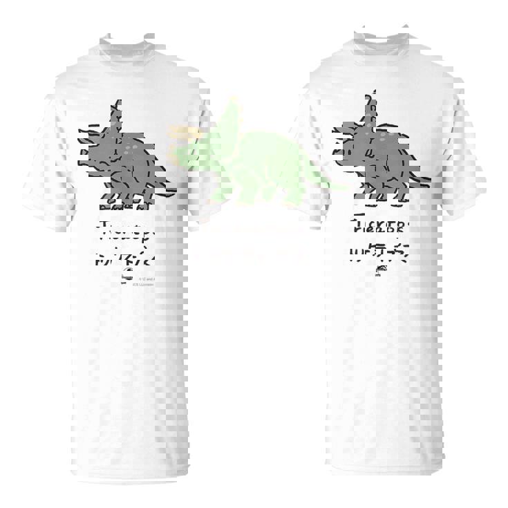 ジュラシック・ワールド Triceratops Loose Illust Tシャツ