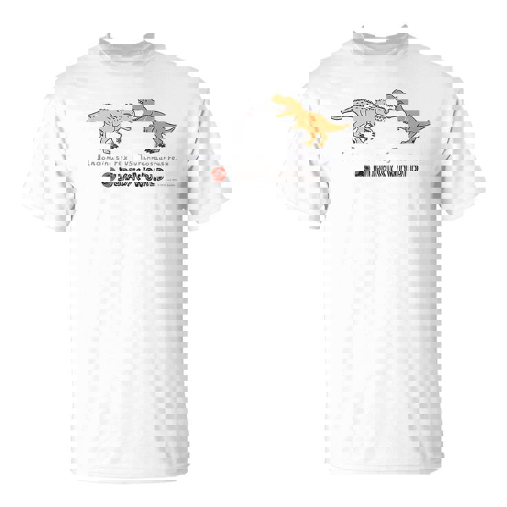 ジュラシック・ワールド インドミナスvsティラノサウルス Loose Illust Tシャツ