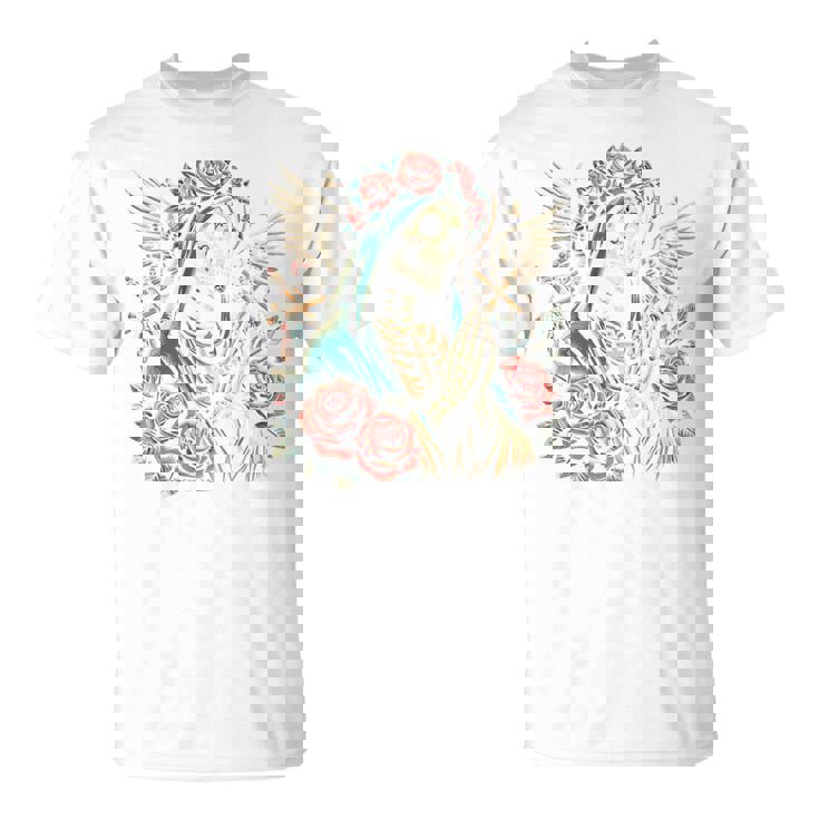 スカル サンタ ムエルテ 長袖tシャツ Tシャツ