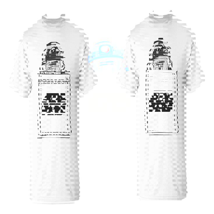 スターウォーズ R2-D2 ロゴポケット Tシャツ
