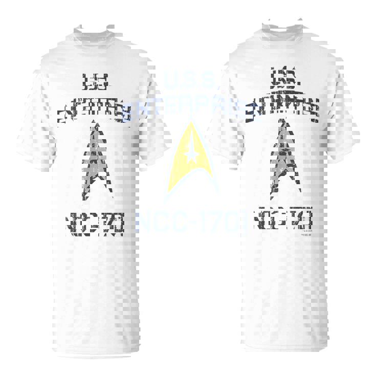 スタートレック オリジナルシリーズ エンタープライズ デルタ Tシャツ