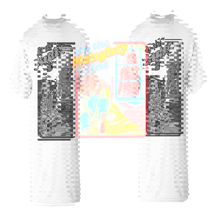 ストレンジャー・シングス クリスマス マックス ベクナ コミック いたずらリスト レトロ 長袖tシャツ Tシャツ