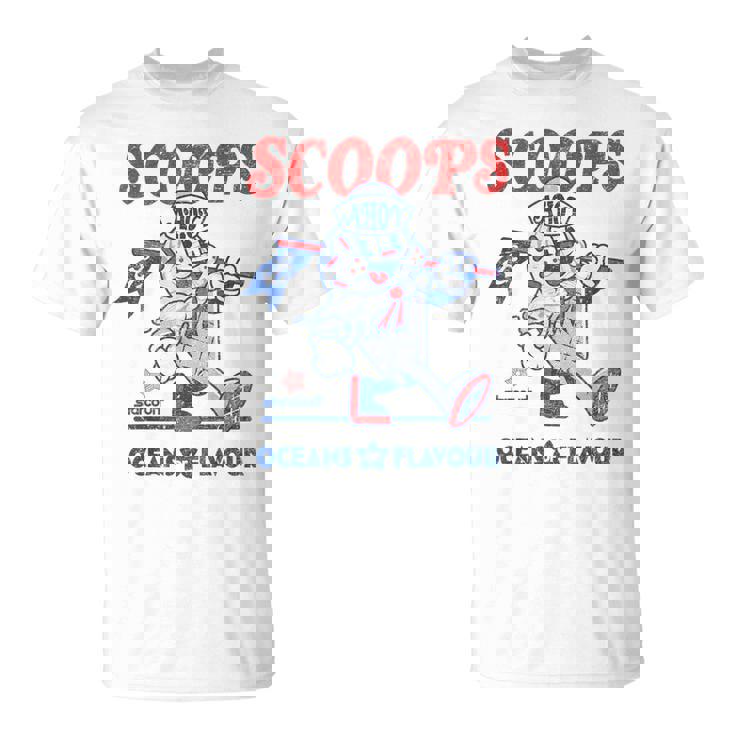 ストレンジャー・シングス スクープ アホイ アイスクリーム マスコット スターコート レトロ Tシャツ