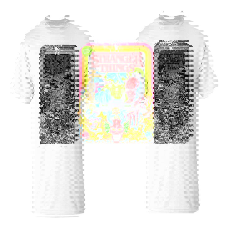 ストレンジャー・シングス プロモコミック ザ・パーティー ベクナ バトル レトロ 80年代 長袖tシャツ Tシャツ