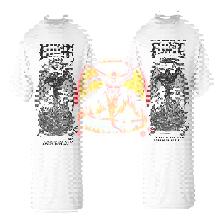 ストレンジャー・シングス ヘルファイア クラブ ポスター ホーキンス ハイ Dnd ギャング Tシャツ