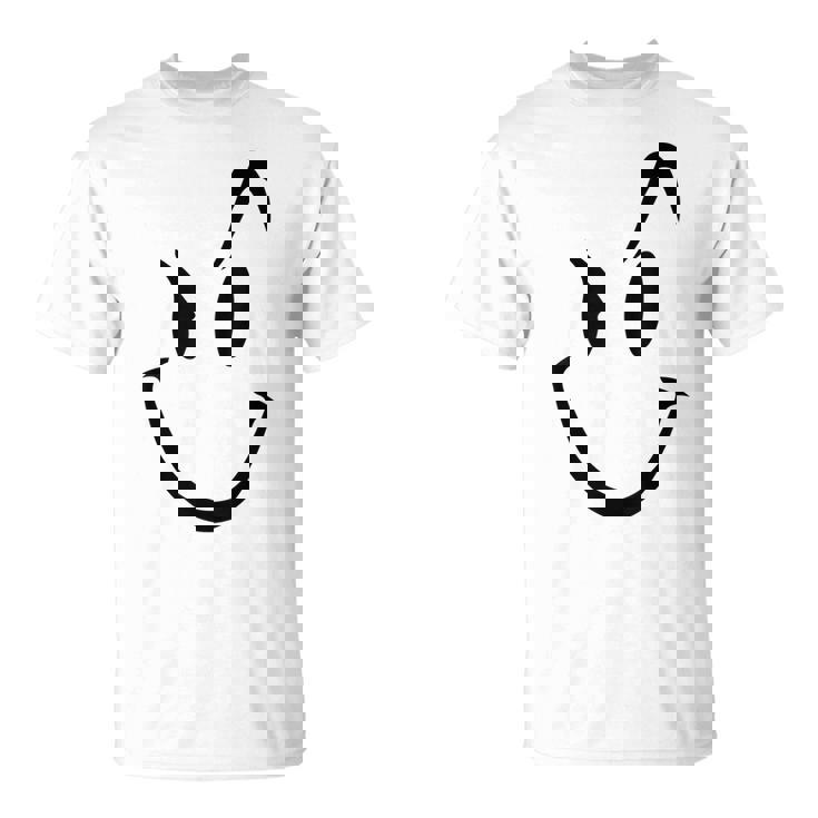 スマイリーシャツ スマイリーフェイス かわいいグラフィック Tシャツ