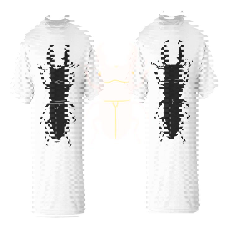 スマトラオオヒラタクワガタ _昆虫_クワガタ Tシャツ