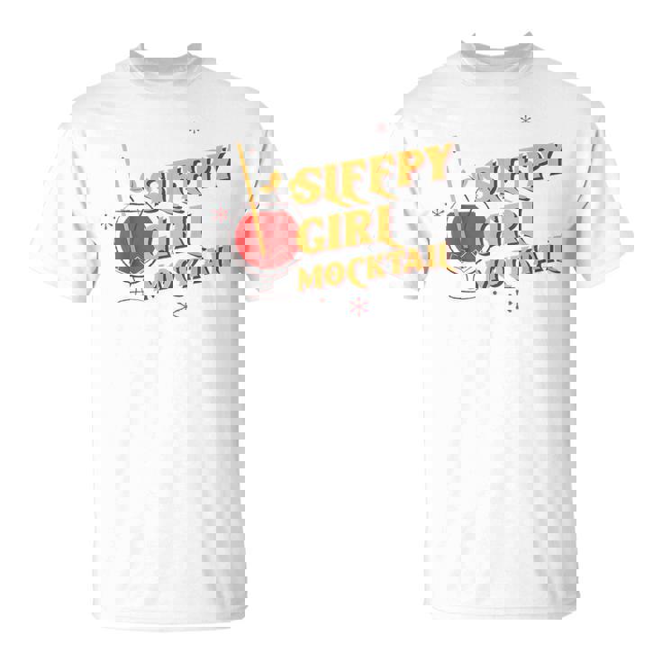 スリーピーガール モクテルクラブ レトロ ウェルネス キュート ファッショントレンド Tシャツ