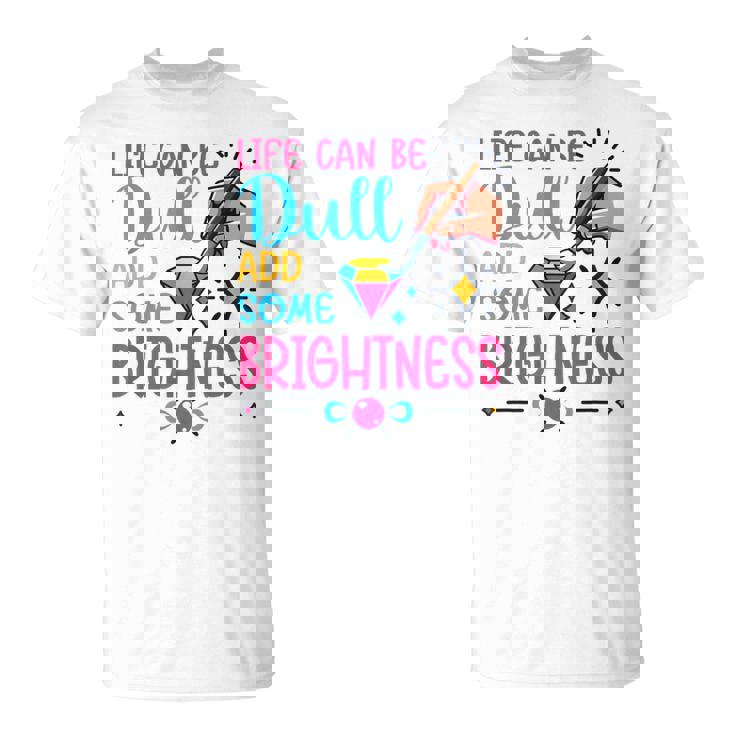 ダイヤモンドペインティングアーティストlife Can Be Dullダイヤモンドペインティング Tシャツ