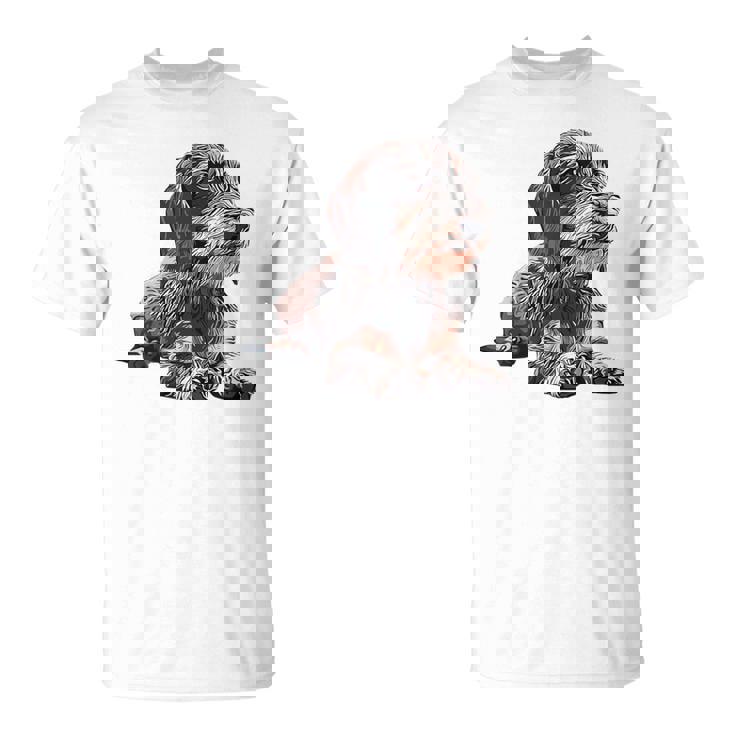 ダックスフンド ワイヤーヘア Tシャツ