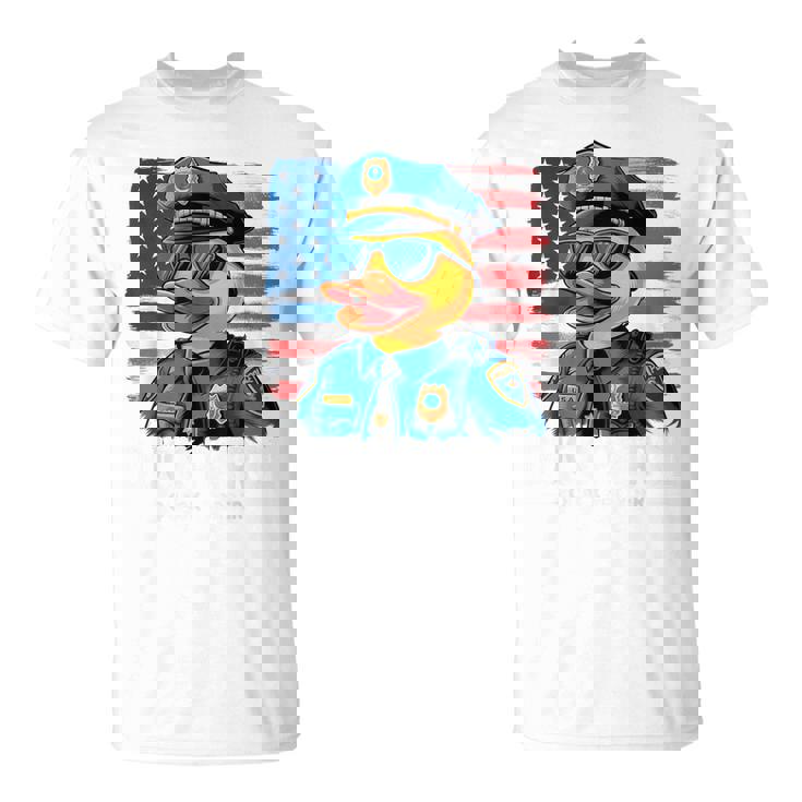 ダックパトロールファニーポリスダック Tシャツ